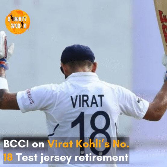 BCCI has broken the silence on retiring Kohli’s No. 18 Test jersey after Mukesh Kumar’s act triggered hate.