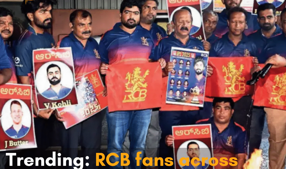 Videos have gone viral on the internet, where fans take holy dips and visit temples for RCB’s win in the IPL 2025 finals.