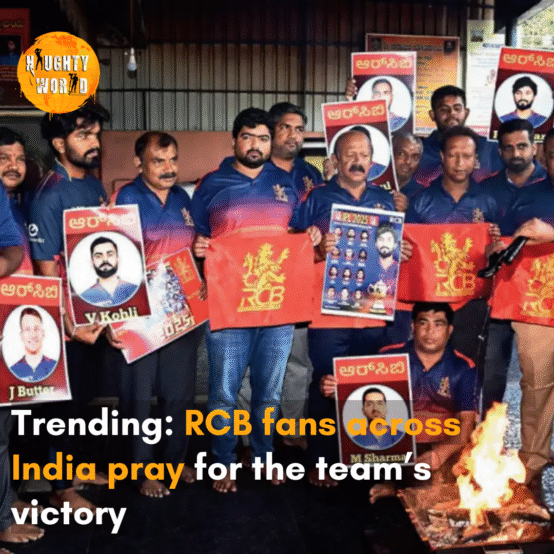 Videos have gone viral on the internet, where fans take holy dips and visit temples for RCB’s win in the IPL 2025 finals.