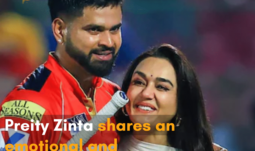 The actor and co-owner of PBKS took to social media to share her heartfelt message for the team.