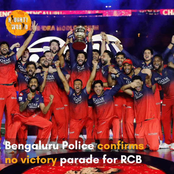 The Bengaluru Police announced that no victory parade for RCB’s IPL 2025 win will happen.