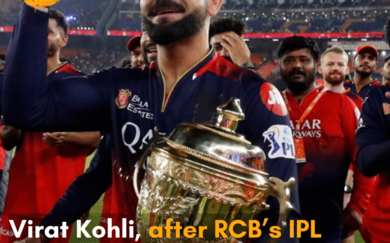 The star cricketer spoke his emotions after RCB won their maiden IPL title in 18 years, defeating PBKS.
