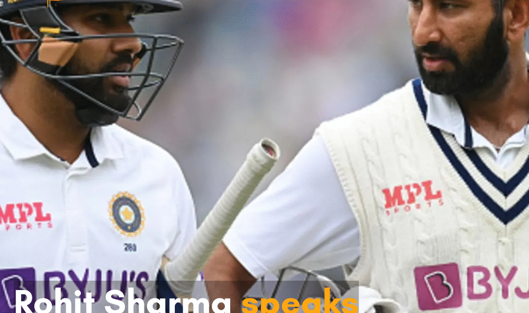 Rohit Sharma spoke at the book launch of Pujara’s wife and reflected upon his experiences playing against Pujara at the youth level.