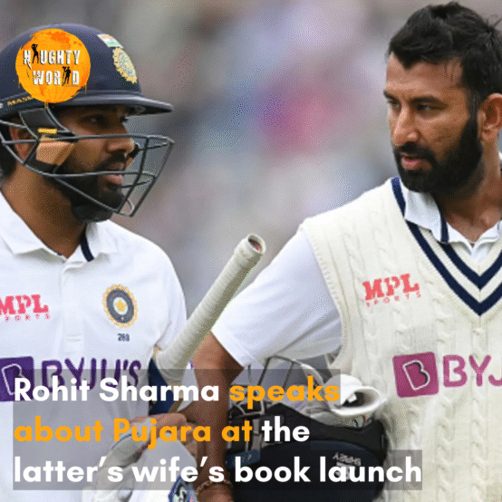 Rohit Sharma spoke at the book launch of Pujara’s wife and reflected upon his experiences playing against Pujara at the youth level.