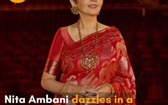 Nita Ambani grabbed everyone’s attention with her sartorial choice, announcing NMACC India Weekend in New York.