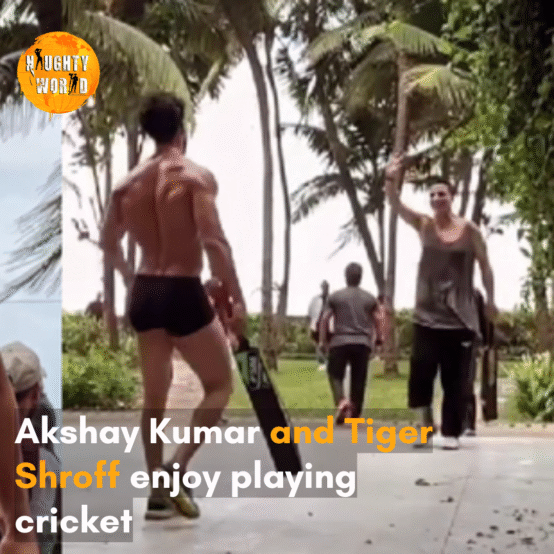 Tiger Shroff was seen playing in just briefs; the internet requests him to wear clothes and play.