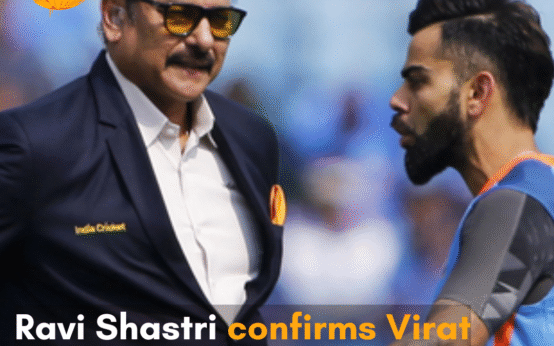 Ravi Shastri spoke about how Kohli wanted to be India’s stop-gap Test captain before announcing his retirement.