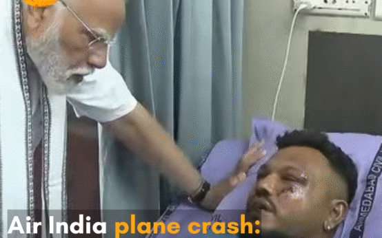 Vishwash Kumar Ramesh is the lone survivor of the tragic Air India plane crash.