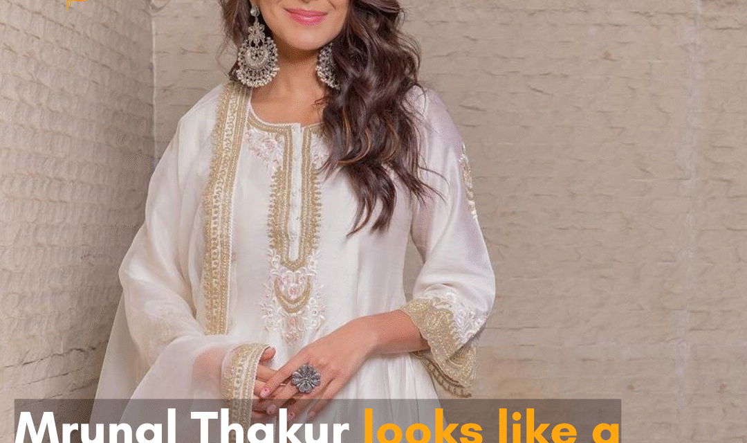 The actress served summer fashion goals wearing a pristine white chikankari suit.