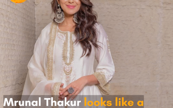 The actress served summer fashion goals wearing a pristine white chikankari suit.