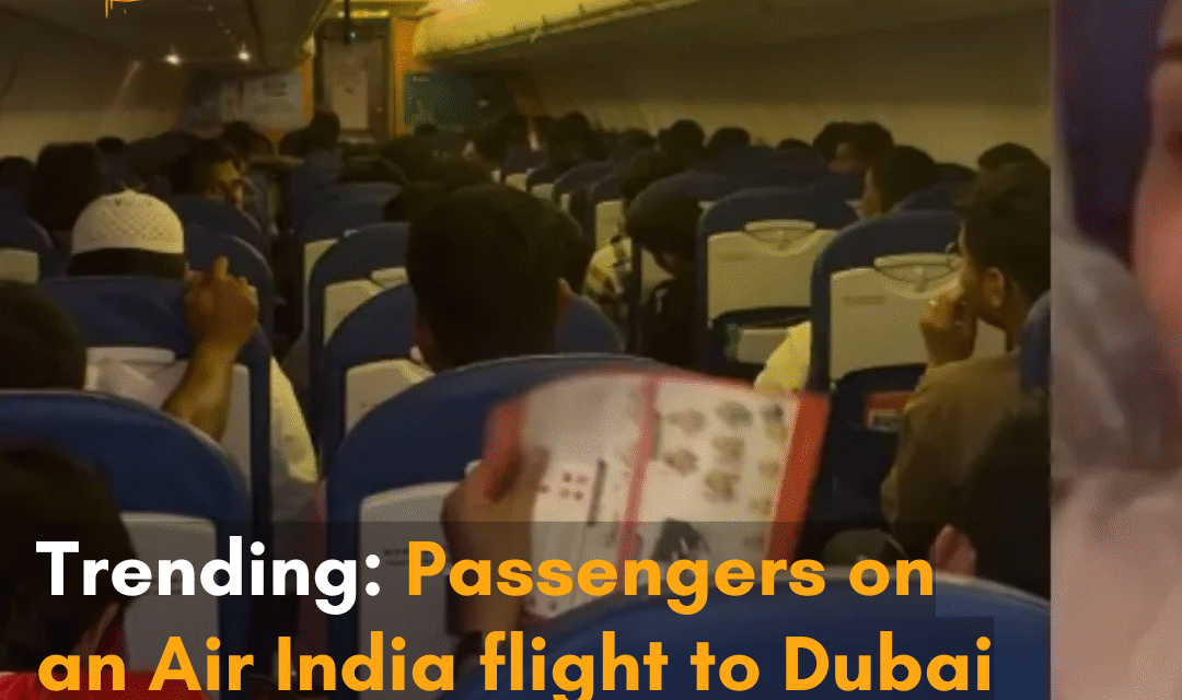 Passengers on the Jaipur-Delhi Air India Express flight sweat through their journey due to AC failure and a lack of response from the crew.