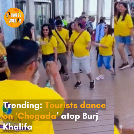 The video sparks outrage from netizens who question the civic sense of these tourists.