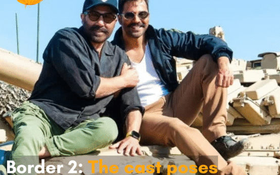 In the picture, along with Sunny Deol, other stars like Diljit Dosanjh and Varun Dhawan are seen; the internet thinks Dhawan is a misfit.