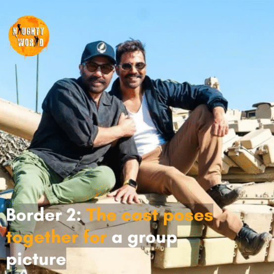 In the picture, along with Sunny Deol, other stars like Diljit Dosanjh and Varun Dhawan are seen; the internet thinks Dhawan is a misfit.
