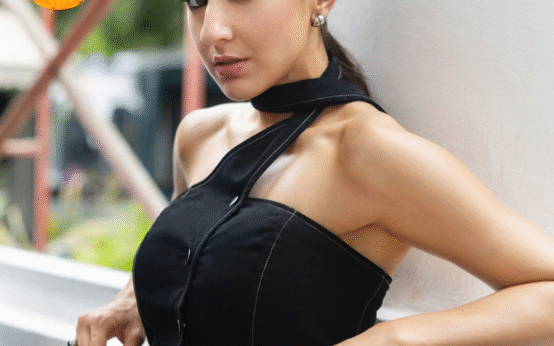 During her promotional tour for Metro…In Dino, the actress slayed in her black ensemble.