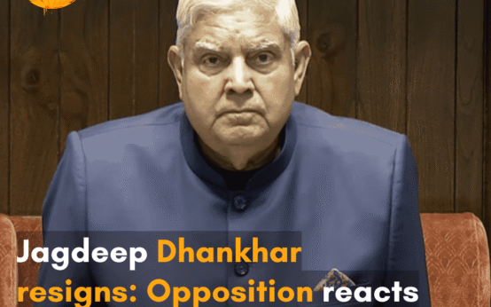 Vice President Jagdeep Dhankhar tendered his sudden resignation citing health reasons.