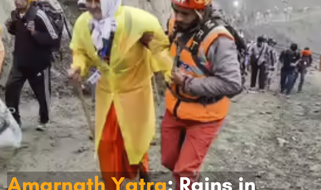 On Wednesday, Divisional Commissioners of Jammu and Kashmir suspended the Amarnath Yatra on both Pahalgam and Baltal routes