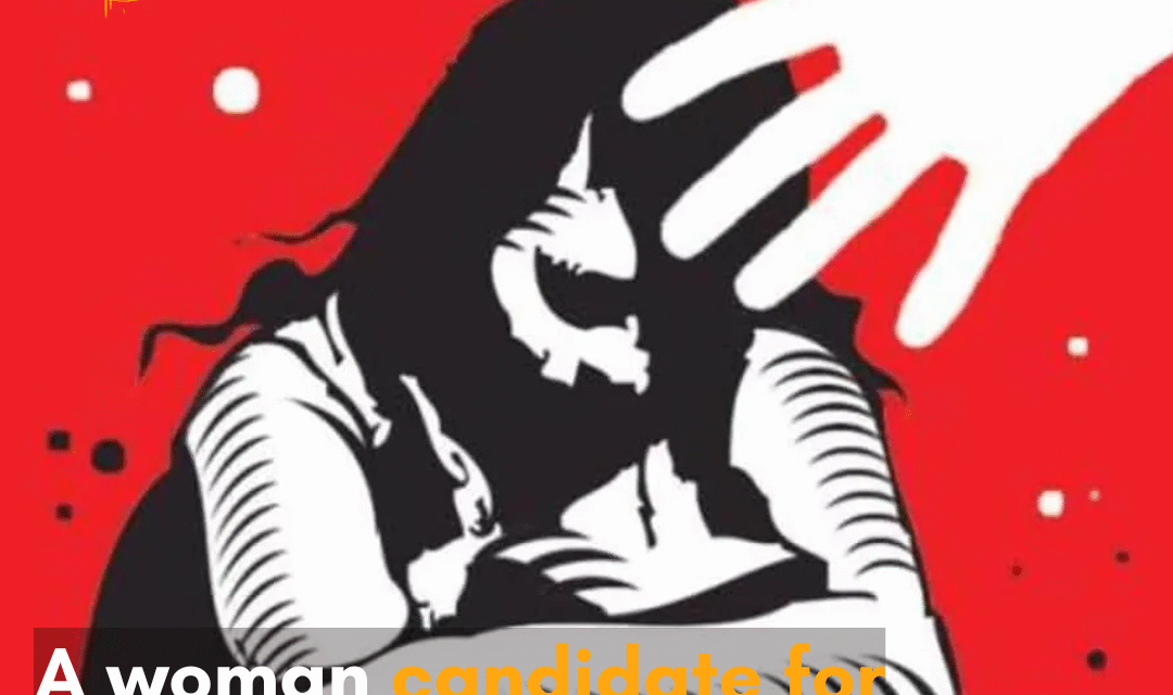 A woman fainted during the recruitment and was allegedly gang-raped in an ambulance.