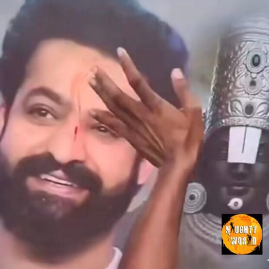Ardent fan of Jr NTR applied a tilak with his blood on the actor’s poster