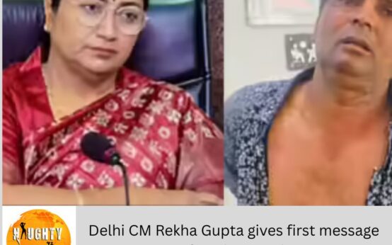 Delhi CM Rekha Gupta gives first message after the attack