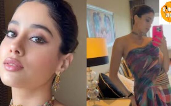Janhvi Kapoor stuns in an Amit Aggarwal ensemble, turning heads