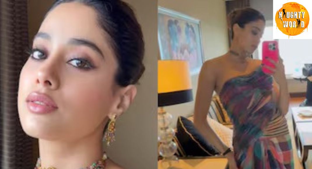 Janhvi Kapoor stuns in an Amit Aggarwal ensemble, turning heads