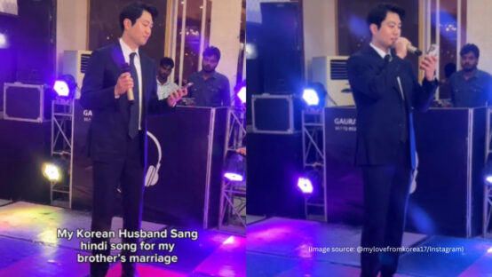 Trending: Korean man sings SRK’s song ‘Zaalima’ at an Indian wedding
