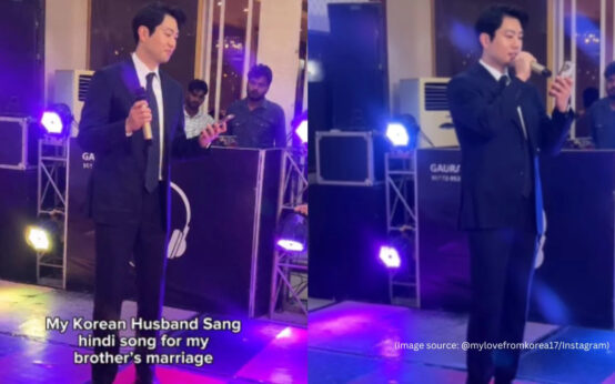 Trending: Korean man sings SRK’s song ‘Zaalima’ at an Indian wedding