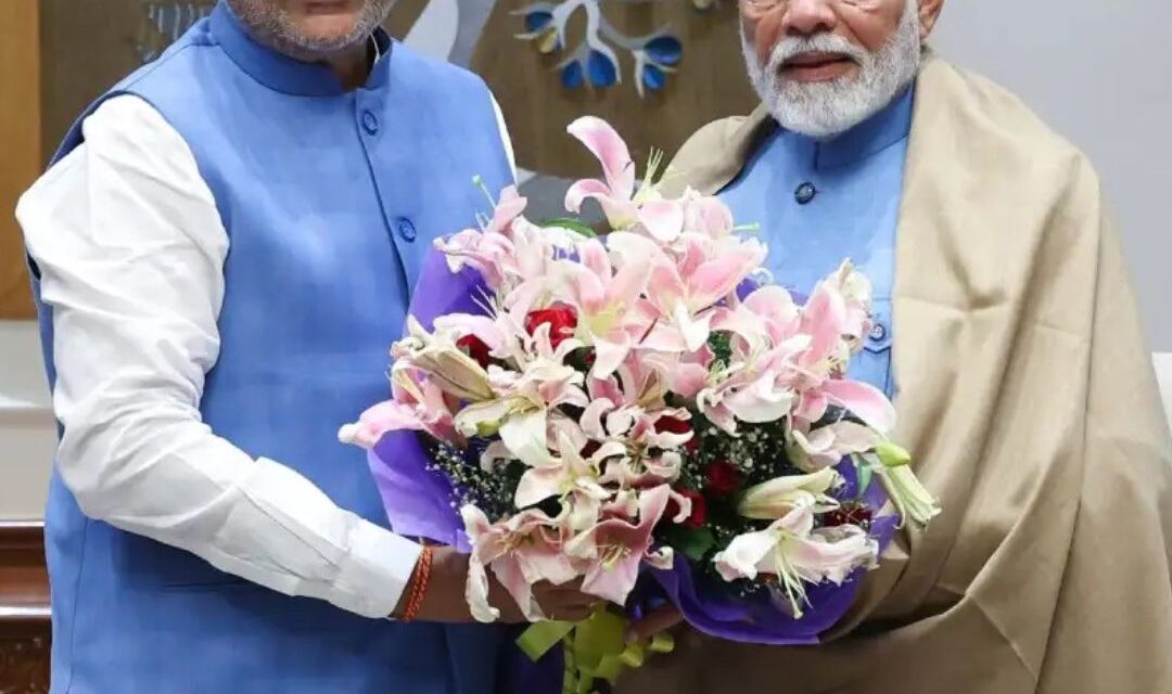 PM NarendraModi praises CP Radakrishnan’s nomination for the VP post