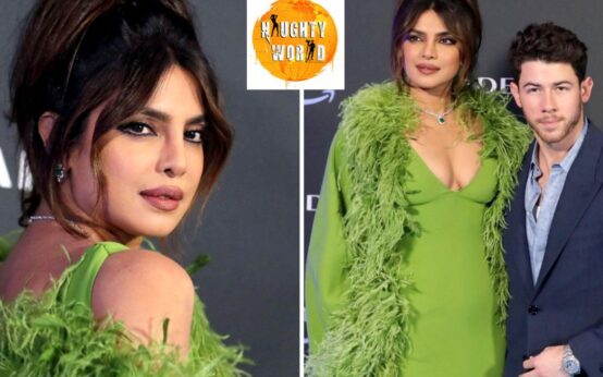 Priyanka Chopra’s elegance in a green satin dress turn heads
