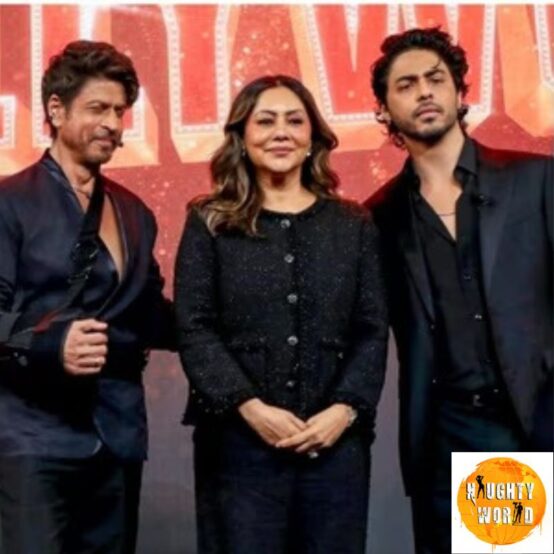 Shah Rukh Khan, Gauri, Aryan and Suhana make a bold statement in black outfits