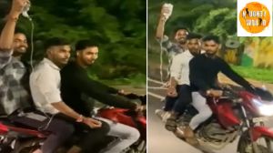 Trending: Friends take a Gwalior hospital patient on IV out on a bike ride