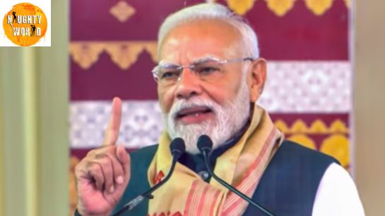 PM Modi in Assam attacks Congress, saying it backs terrorists