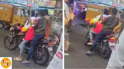 Trending: Bengaluru man threatens commuters with a dagger; police booked him