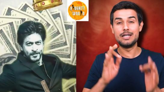 DhruvRathee slams Shah Rukh Khan for endorsing paan masala despite being a billionaire