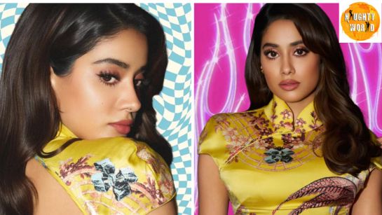 Janhvi Kapoor, in a Roberto Cavalli ensemble, brought back 2000s glam