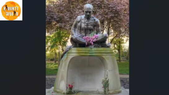 Ahead of Gandhi Jayanti, the statue of Mahatma Gandhi was vandalised in London