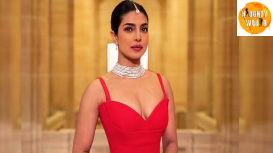 Priyanka Chopra turns heads at Diwali Ball in a stunning red train gown