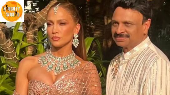 Jennifer Lopez, in a Manish Malhotra saree, rocked the Netra-Vamsi wedding in Udaipur