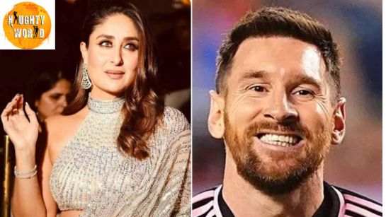 Kareena Kapoor Khan at the Messi event in Mumbai turned heads in a camel-toned suit