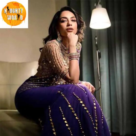 SobhitaDhulipala looks gorgeous in a purple silk saree, channeling Indian glam