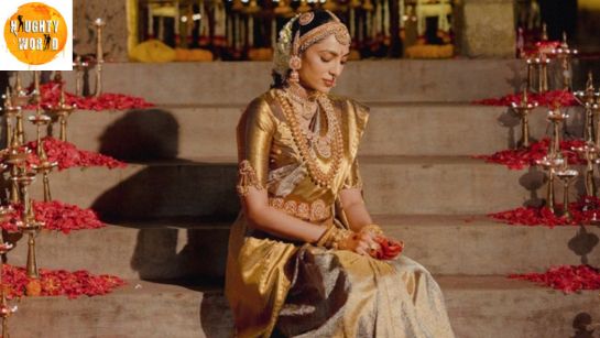 SobhitaDhulipala sparkles in a golden bridal look