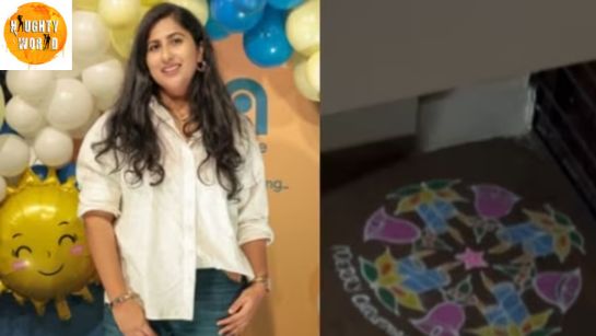 Trending: A Hindu neighbour made a Christmas rangoli for a Bengaluru woman