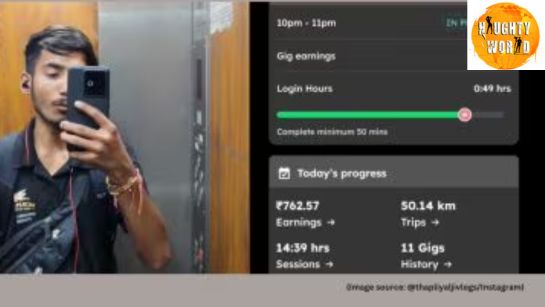 Trending: Blinkit delivery agent shares about his earnings after long hours of work