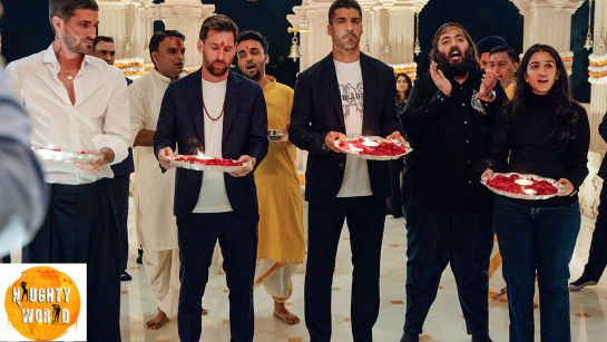Trending Lionel Messi performs aarti with AnantAmbani and Radhika Merchant