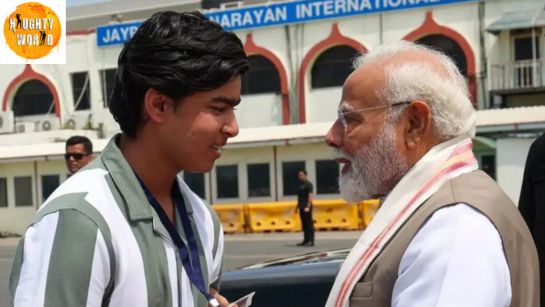 VaibhavSuryavanshi meets Prime Minister NarendraModi