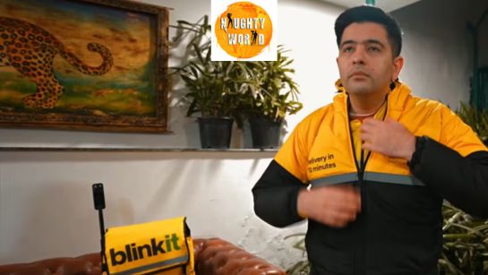 AAP MP Raghav Chadha turned into a Blinkit delivery agent amid the gig workers’ demands row