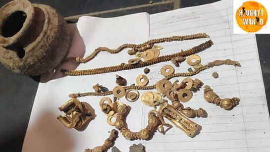 Government launch treasure hunt after a boy finds gold ornaments in a Karnataka temple