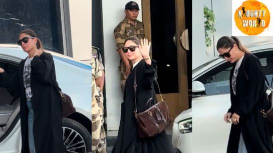 Kareena Kapoor Khan rocked a casual outfit look at the airport