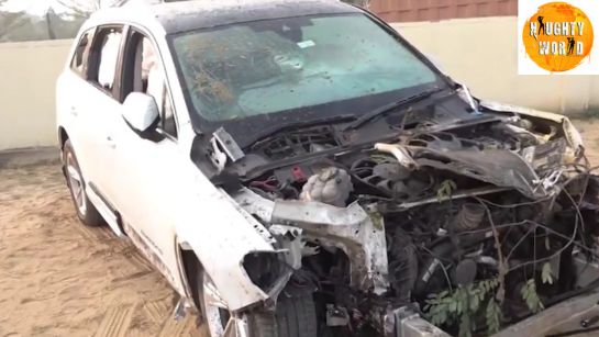 Massive accident in Jaipur: A drunk driver rams an Audi into pedestrians, killing one